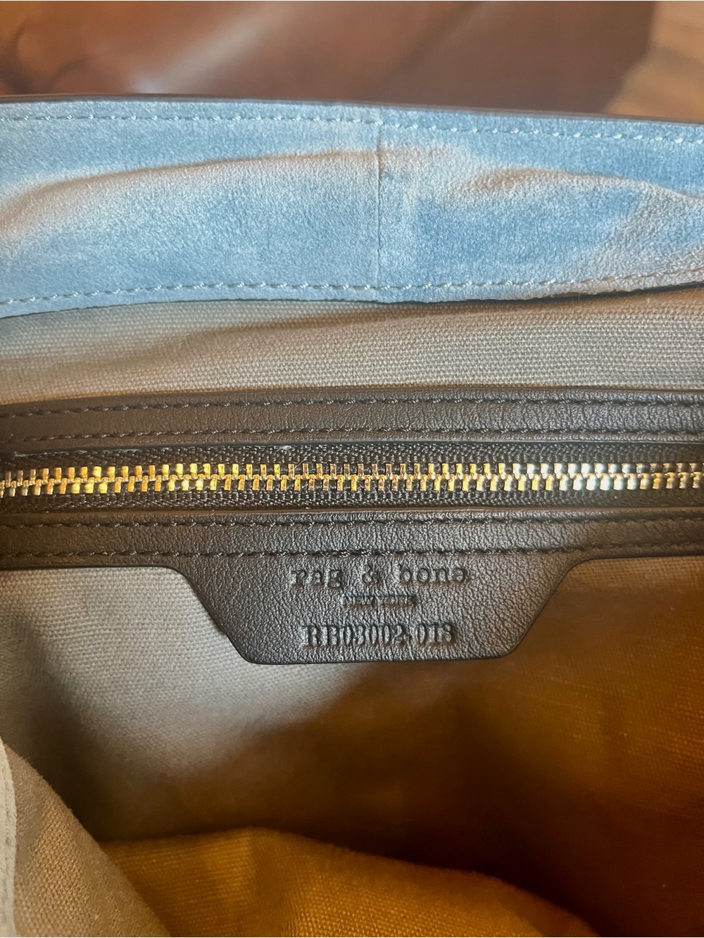 rag & bone Suede Field Backpack - Picture 10 of 10
